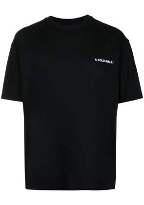 A-COLD-WALL* logo-print cotton T-shirt - Black