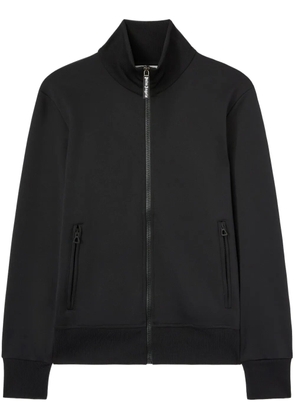Palm Angels logo-print track jacket - Black