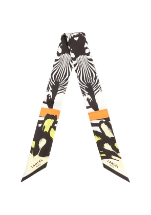 Lancel zebra print headband - Black