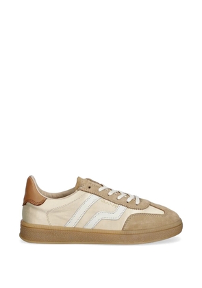 Gant suede panel sneakers - Neutrals