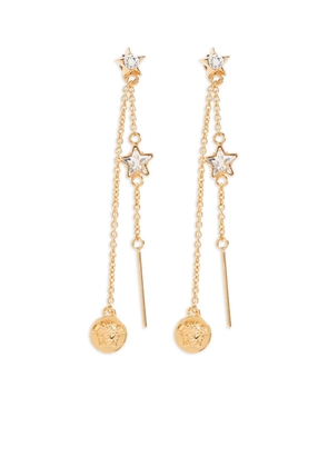 Versace Medusa Star drop earrings - Gold