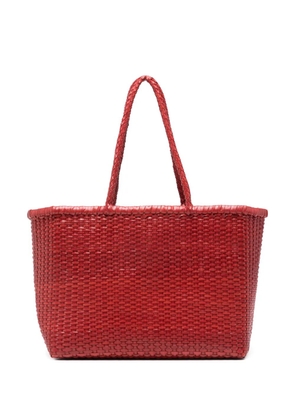 DRAGON DIFFUSION B Weave big shoulder bag - Red