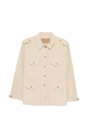 Blazé Milano Nariida flap-pocket jacket - Neutrals
