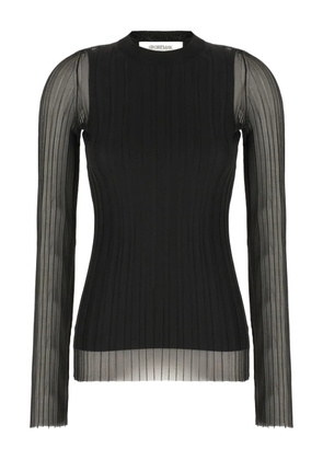 Sportmax long-sleeved top - Black