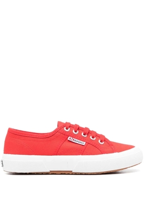 Superga low-top canvas sneakers - Red
