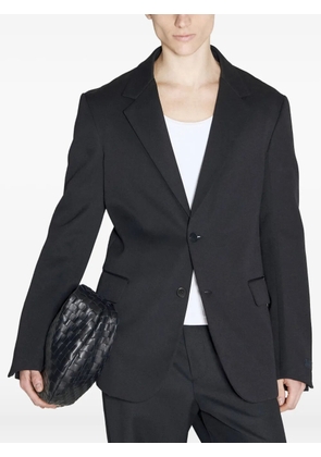 Lanvin two-button notched-lapel jacket - Black
