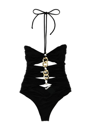 Elisabetta Franchi Chain swimsuit - Black