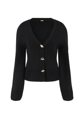 Cult Gaia Jos V-neck button cardigan - Black