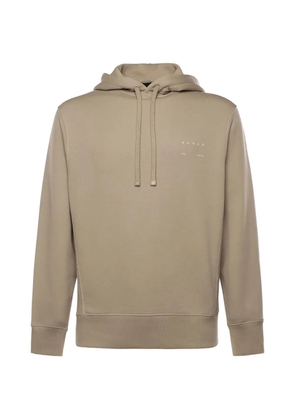 Hogan logo-print hoodie - Neutrals