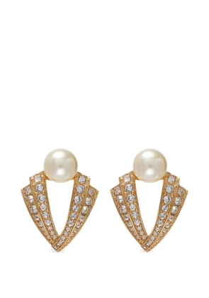 Valentino Garavani Je Les V embellished earrings - Gold