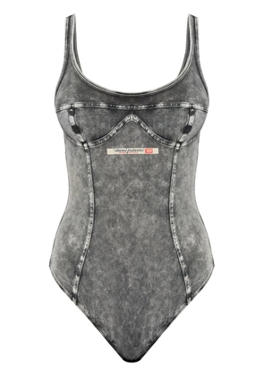 Diesel Ufby denim bodysuit - Grey