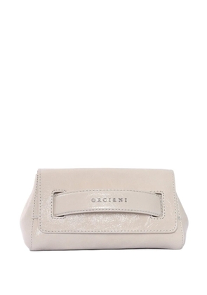 Orciani Gossip Soft clutch bag - Neutrals