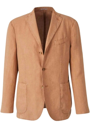 Boglioli linen blazer - Orange