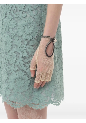 Valentino Garavani VLogo Signature biker gloves - Neutrals