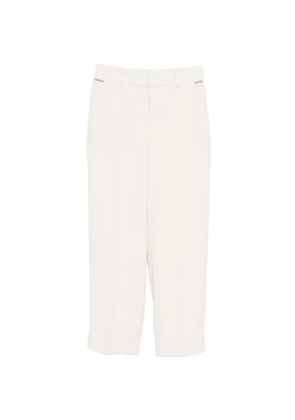 Peserico concealed fastening tailored trousers - Neutrals