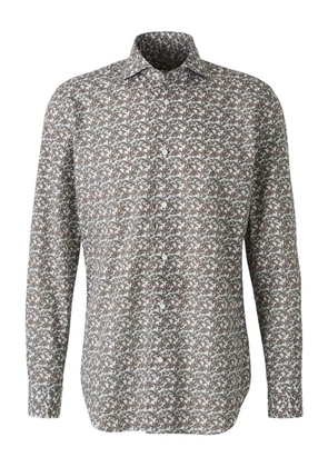 Vincenzo Di Ruggiero floral-print shirt - White