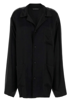 Balenciaga satin shirt - Black