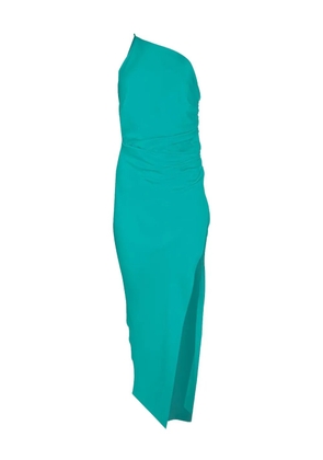 The Sei asymmetric gathered dress - Green
