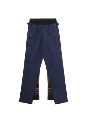 Junya Watanabe button-fastening trousers - Blue