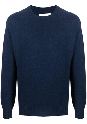 Jil Sander fine-knit virgin-wool jumper - Blue