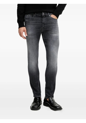 BOSS logo-patch jeans - Grey