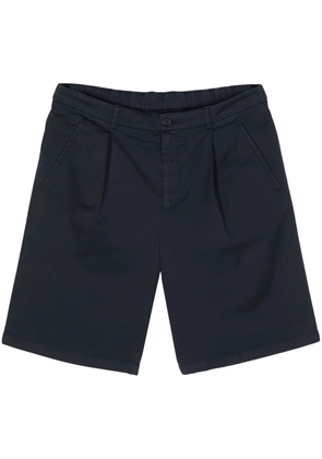Giorgio Armani pleat-detail chino shorts - Blue