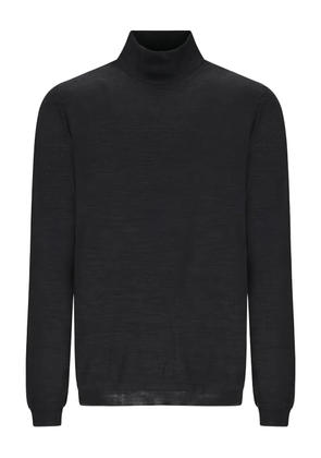 GOES BOTANICAL ribbed roll-neck knitwear - Black
