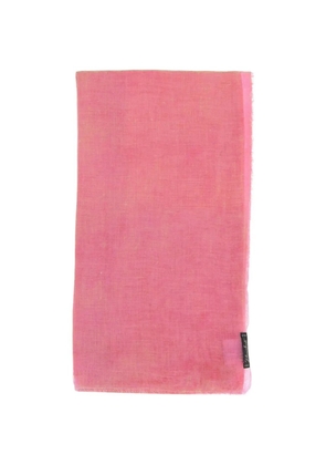 Faliero Sarti frayed scarf - Pink