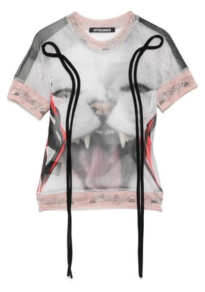 Ottolinger mesh T-shirt - White