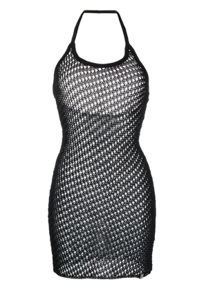 1017 ALYX 9SM mini crochet-design dress - Black