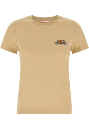 Kenzo Happy Tiger t-shirt - Neutrals