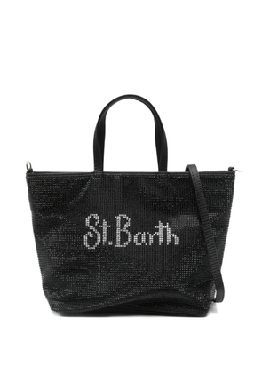 MC2 Saint Barth logo-embellished top-handles tote bag - Black