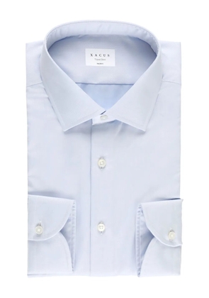 Xacus button-down cotton shirt - Blue