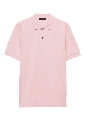 Prada piqué polo shirt - Pink
