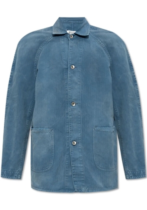 Maison Margiela cotton shirt jacket - Blue