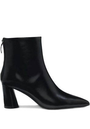BOSS pointed-toe block-heel boots - Black