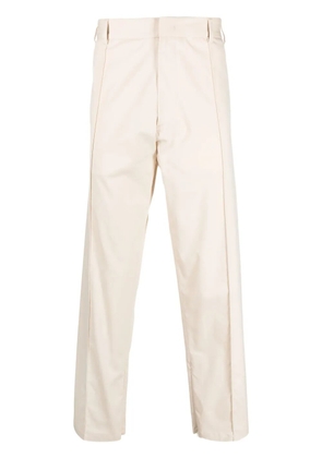 424 cotton straight-leg trousers - Neutrals