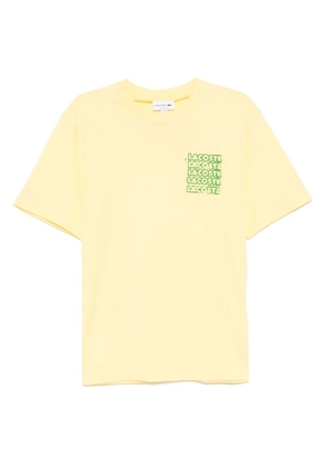 Lacoste Cotton Jersey Graphic t-shirt - Yellow