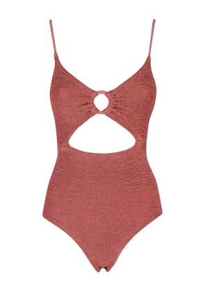 Hunza G Crystal swimsuit - Red