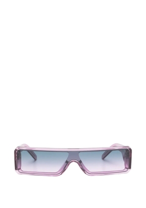Rick Owens DRKSHDW Geth gradient-lense sunglasses - Purple