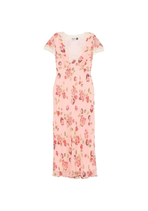 Rixo Clarice midi dress - Pink