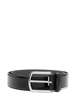 BOSS branded-buckle belt - Black