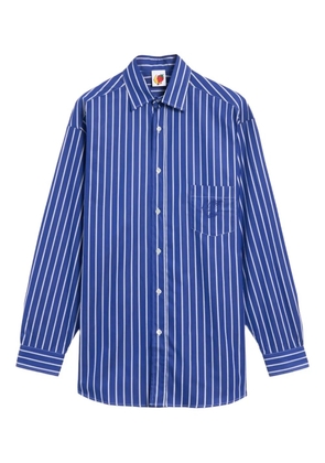 Sky High Farm striped pocket shirt - Blue