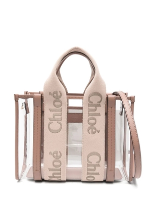 Chloé small Woody tote bag - Pink