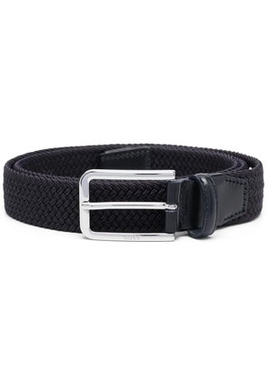 BOSS buckle-fastening belt - Blue