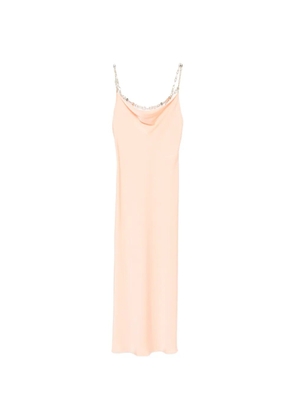 Rabanne chain-strap midi dress - Pink
