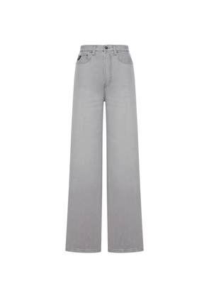 LOIS JEANS cotton wide-leg denim - Grey