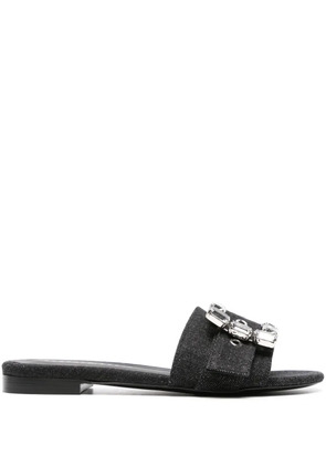 Roberto Festa Fade denim slides - Black