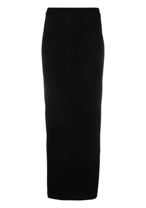 WARDROBE.NYC elasticated-waistband maxi skirt - Black
