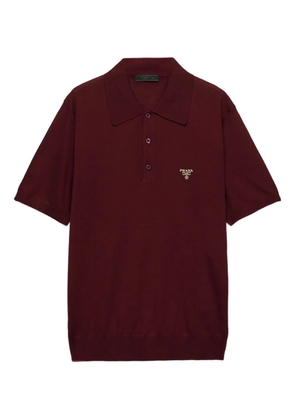 Prada wool polo shirt - Red